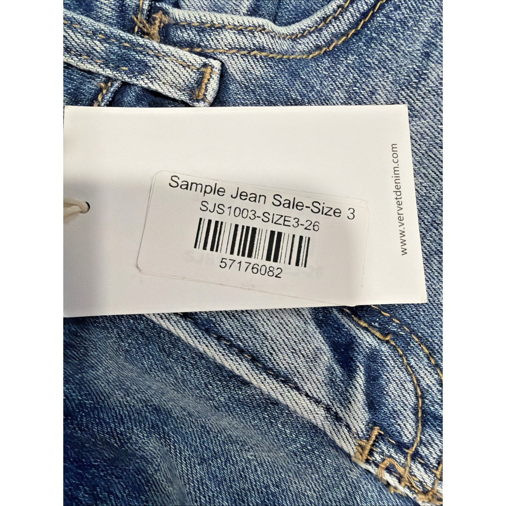 NWT VERVET Skeeter Distressed Boyfriend Jeans Size 25 V2787 - Picture 2 of 7